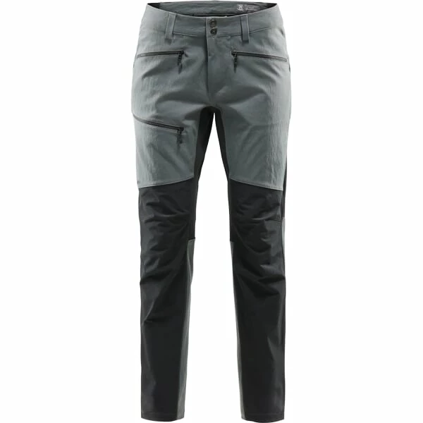 Levně Pánské kalhoty Haglöfs Rugged Flex šedo-černá, XL