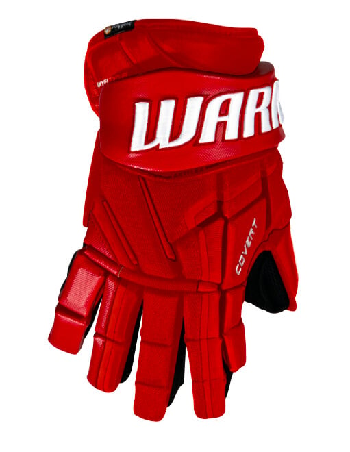 Warrior Covert QR5 Pro red Hockey Gloves, Junior