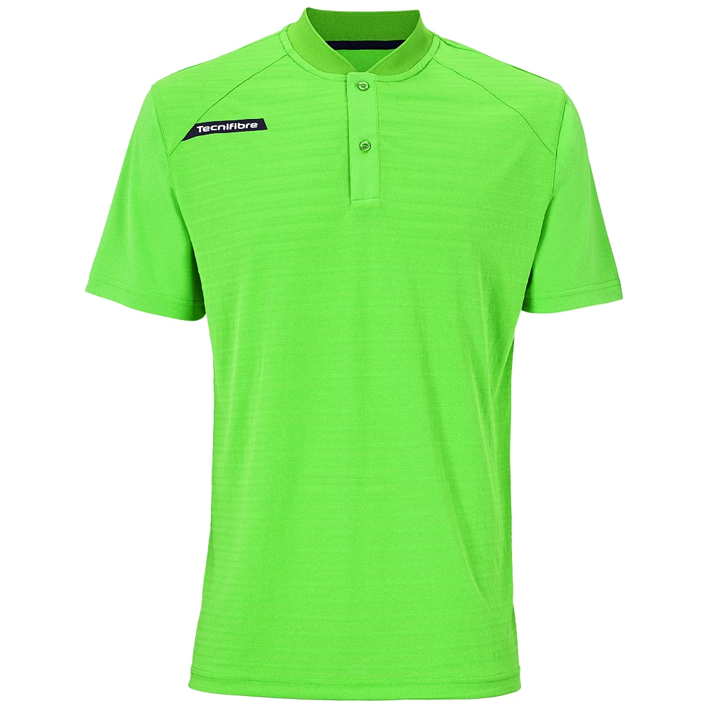 Pánské Tričko Tecnifibre  F3 Ventstripe Green S