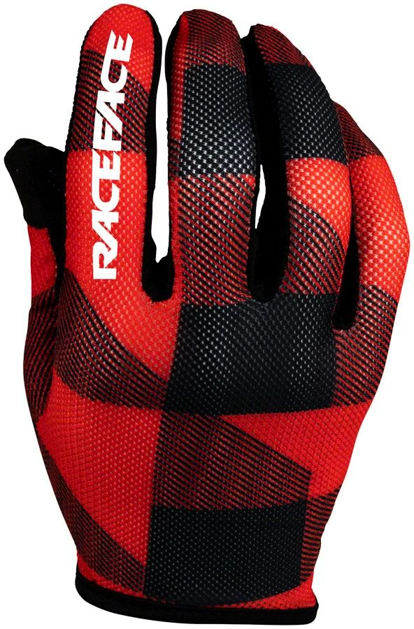 Race Face Indy Cycling Gloves Red