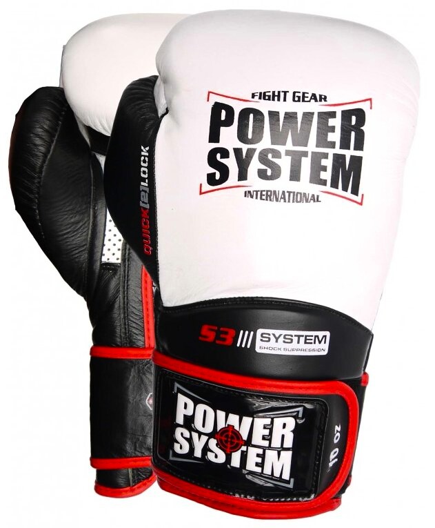 Power System Impact Evo Boxing Gloves - White 14oz