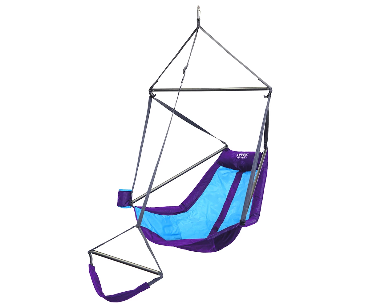 Hammock Eno Lounger Hanging Chair Purple/Teal