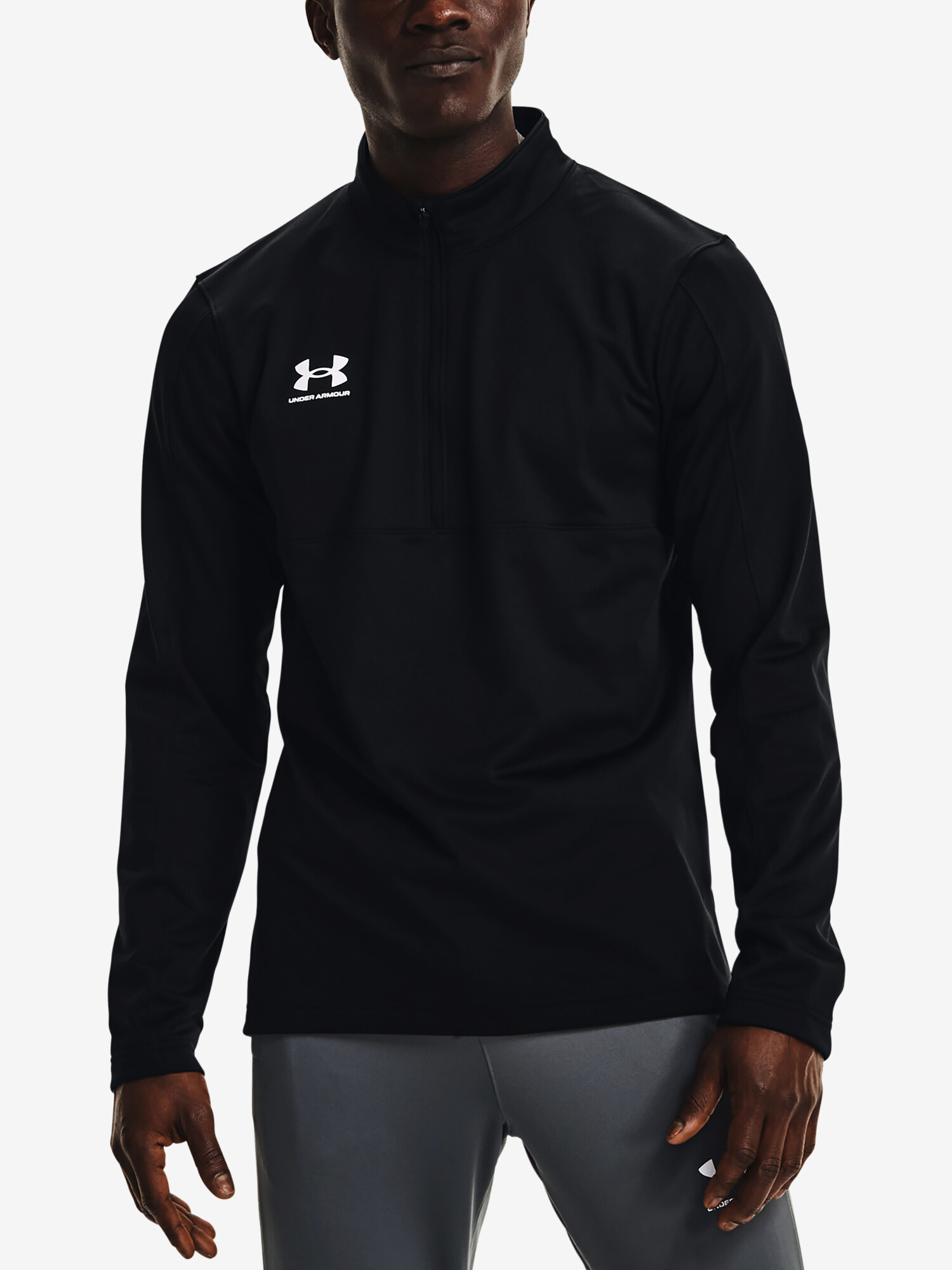 Pánské Tričko Under Armour  Challenger Midlayer-BLK S