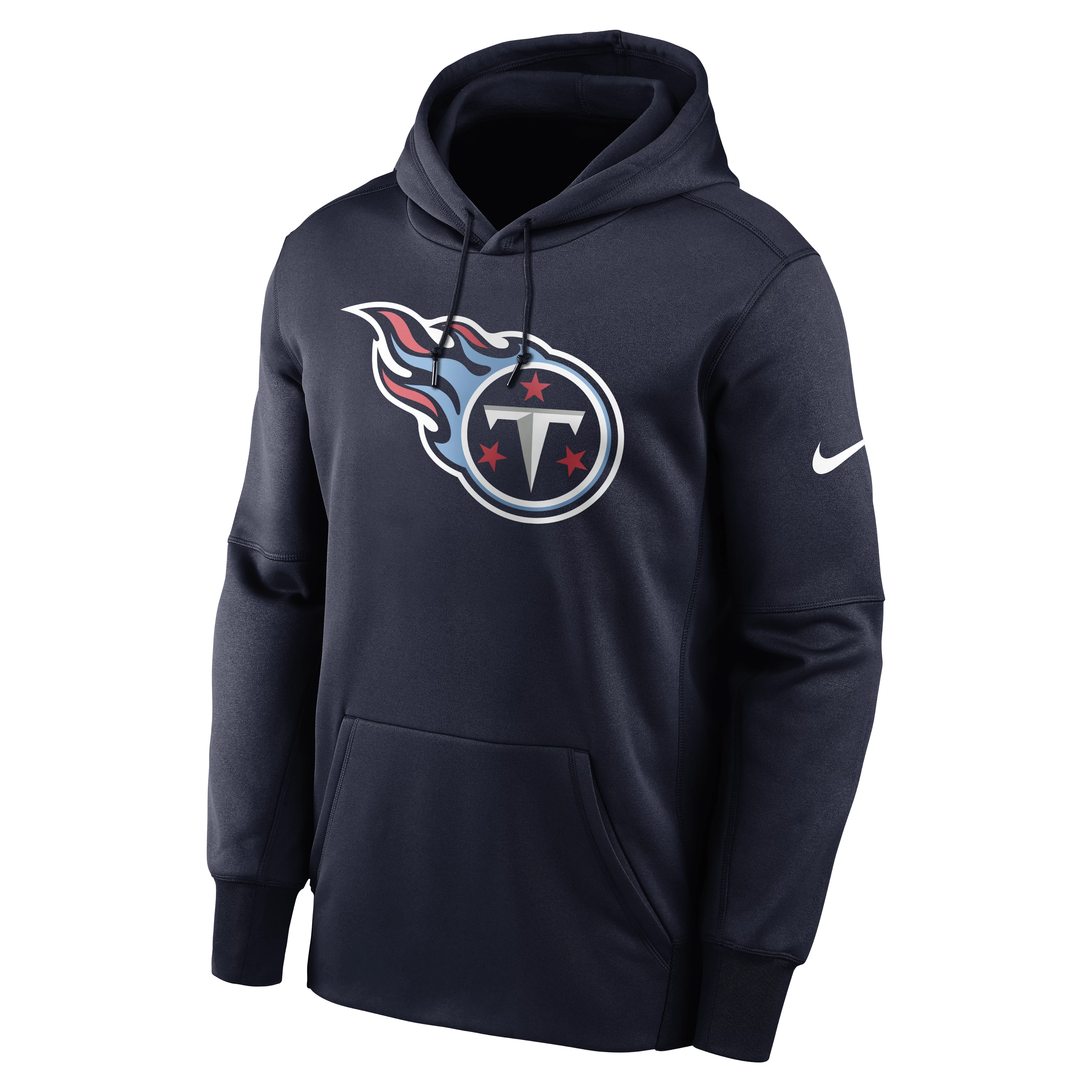Nike Prime Logo Therma Pullover Hoodie Tennessee Titans Men's Sweatshirt