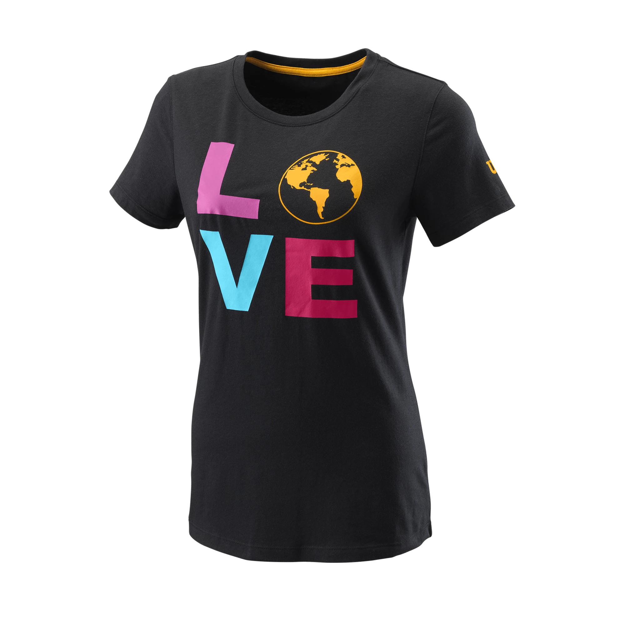 Dámské Tričko Wilson  Love Earth Tech Tee W Black M