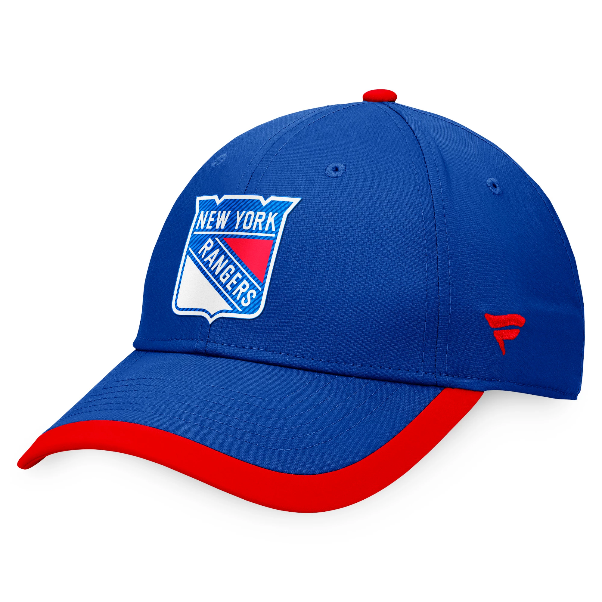 Men's Fanatics Defender Structured Adjustable New York Rangers Cap