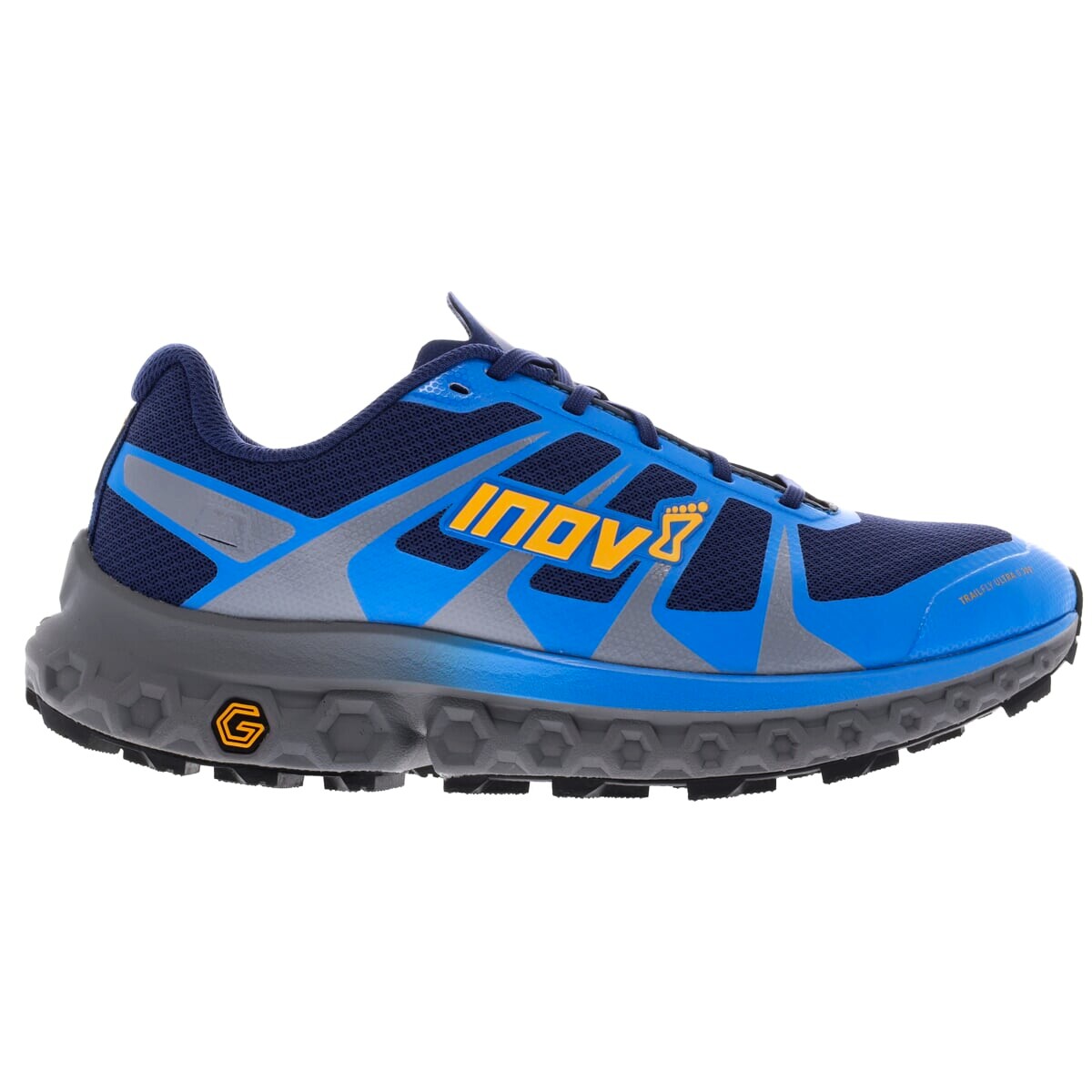 Pánské Běžecké Boty Inov-8 Trailfly Ultra G 300 Max (s) Bue/Grey/Nectar