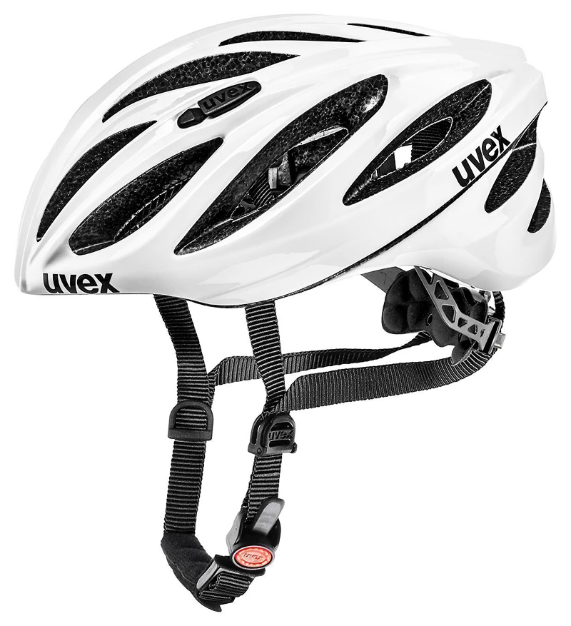 Levně Cyklistická helma Uvex Boss Race bílá, S (52-56 cm)