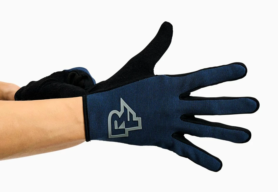 Cycling Gloves Race Face Trigger Blue