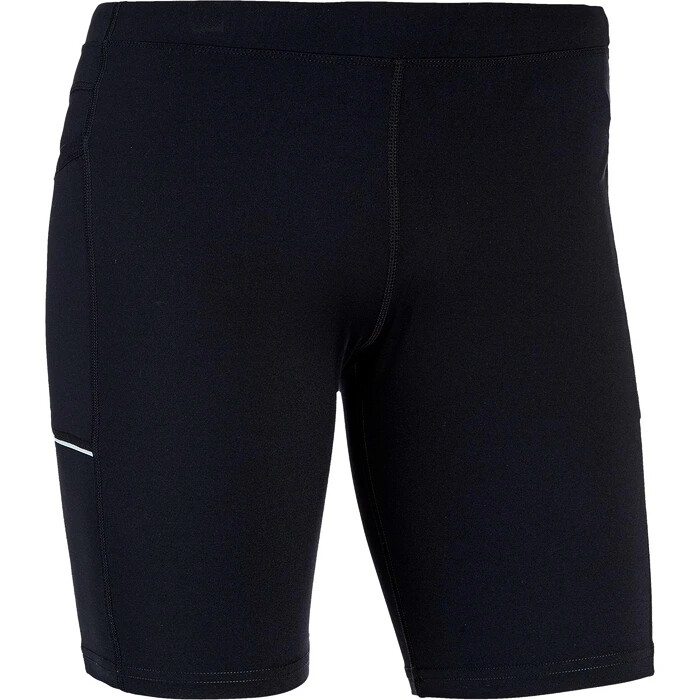 Trenky Endurance  Seilin Unisex Short Running Tights XQL Black