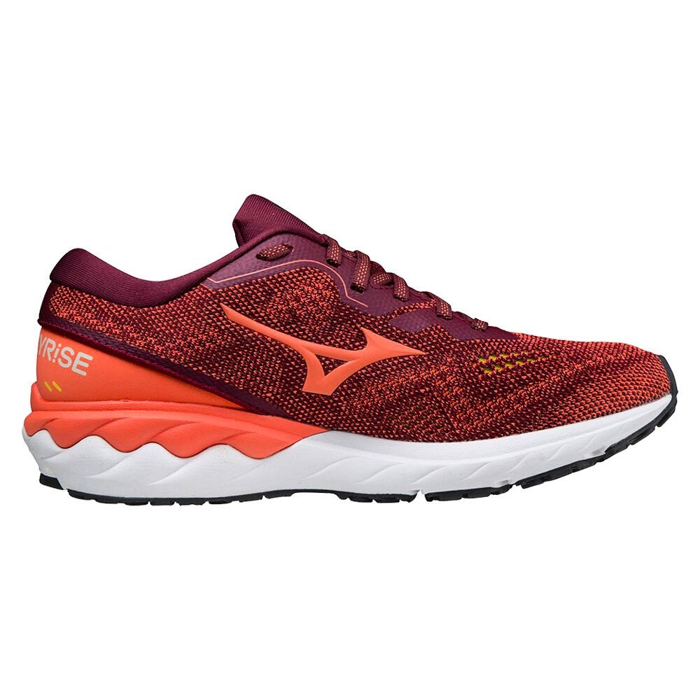 Mizuno Wave Skyrise 2 Tawny Port Women's Running Shoes