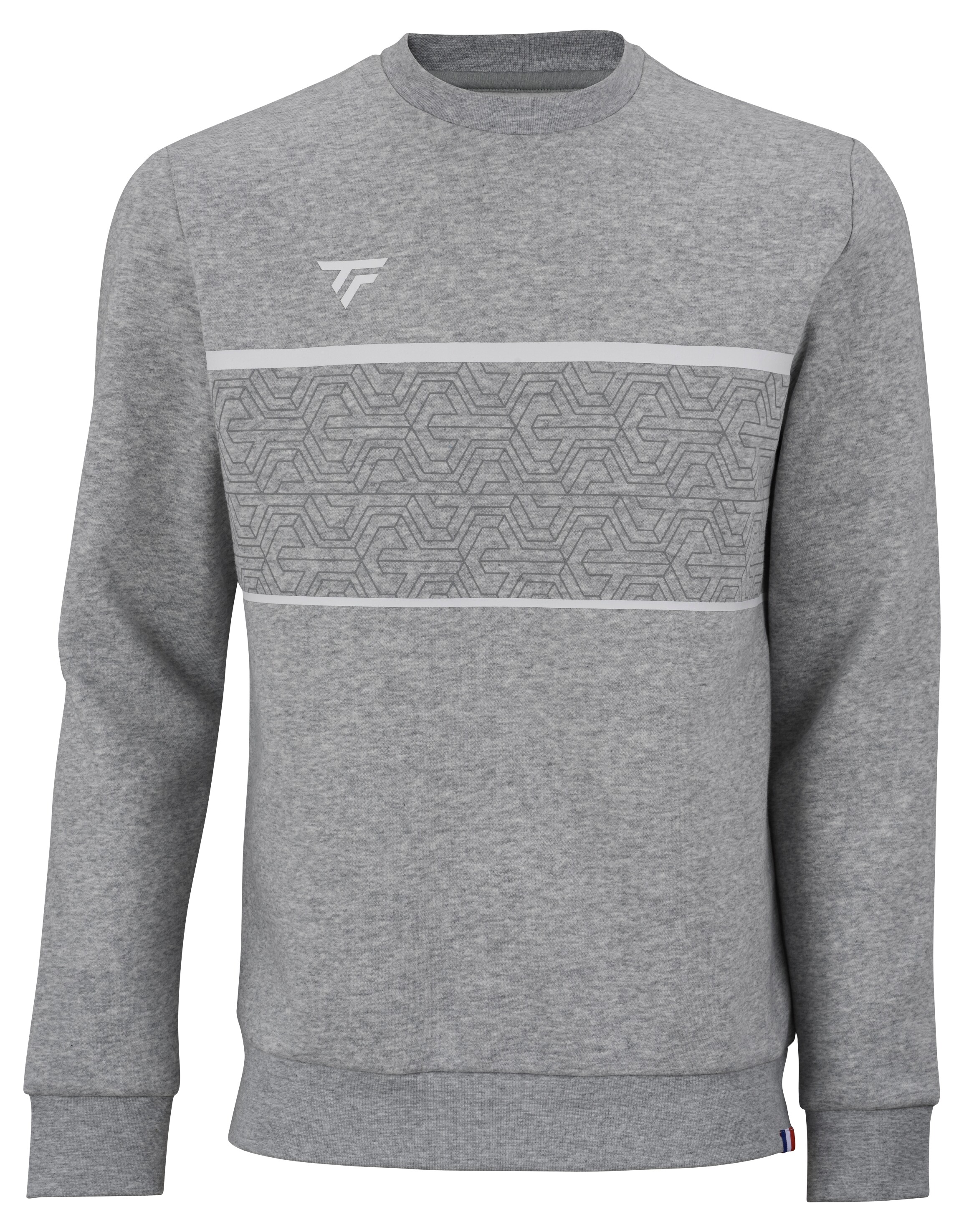 Men's Sweatshirt Tecnifibre Club Sweater Silver M