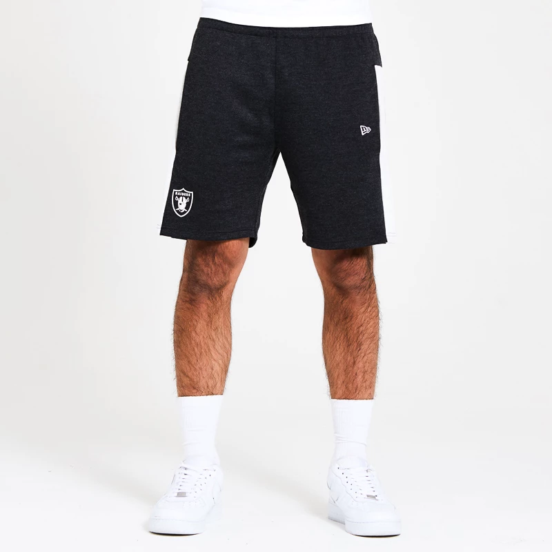 New Era Contrast Detail NFL Oakland Raiders, M Men's Shorts