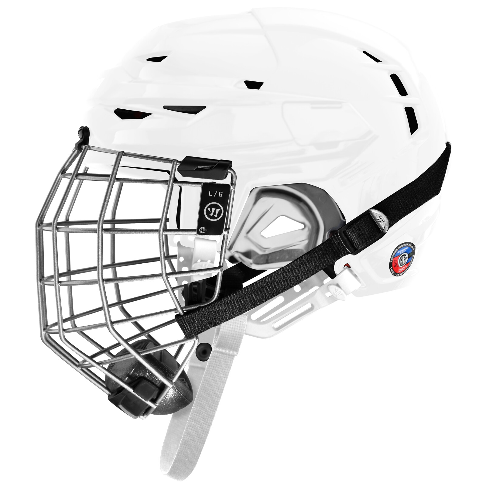 Warrior  Covert CF 100 Senior White  Hokejová Helma Combo, Senior