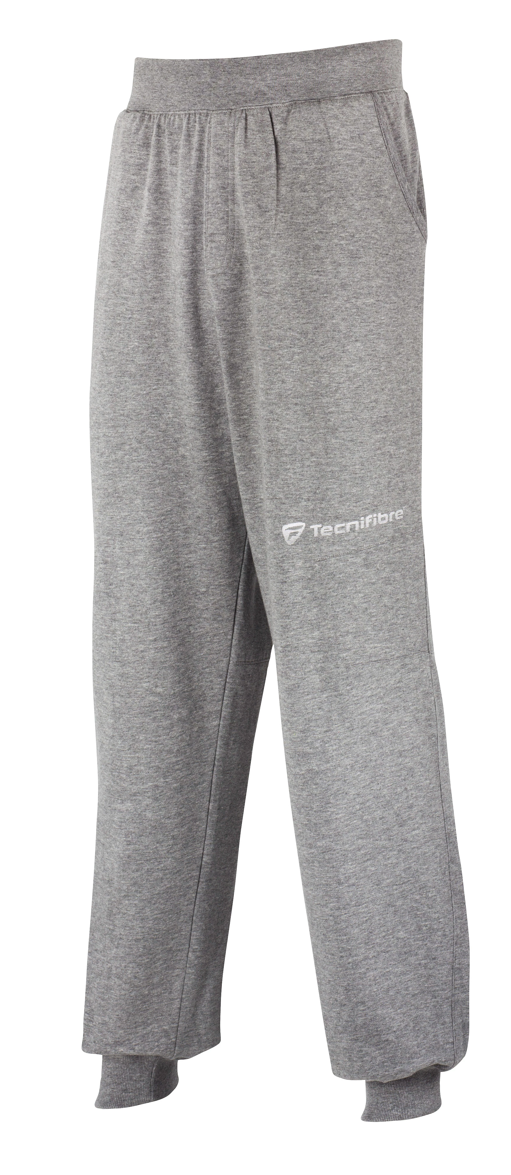 Pánské Tepláky Tecnifibre  Cotton Pants Gray XXL