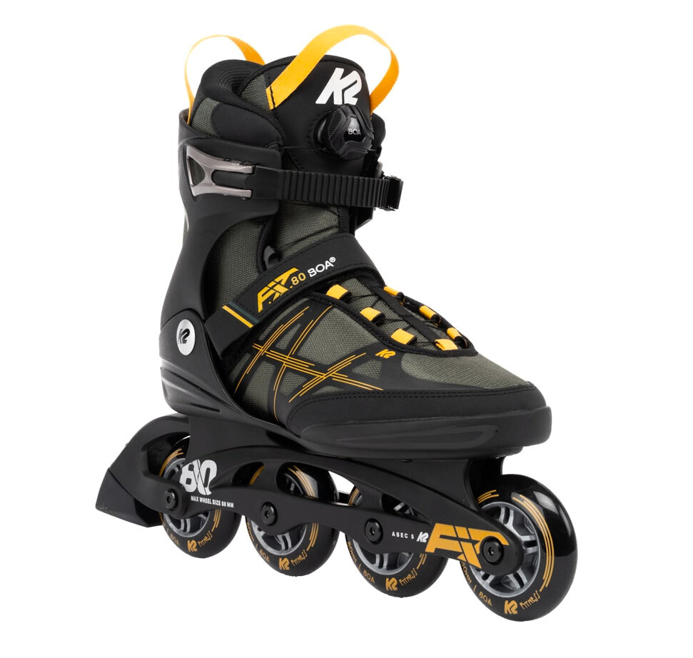 Men's Inline Skates K2 F.I.T. 80 Boa, EUR 42.5