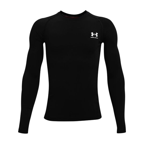 Chlapecké Tričko Under Armour HeatGear LS Black S