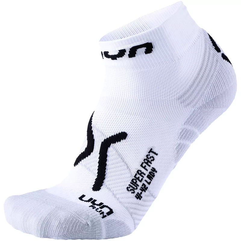 Dámské Ponožky UYN  RUN SUPER FAST SOCKS White/Black