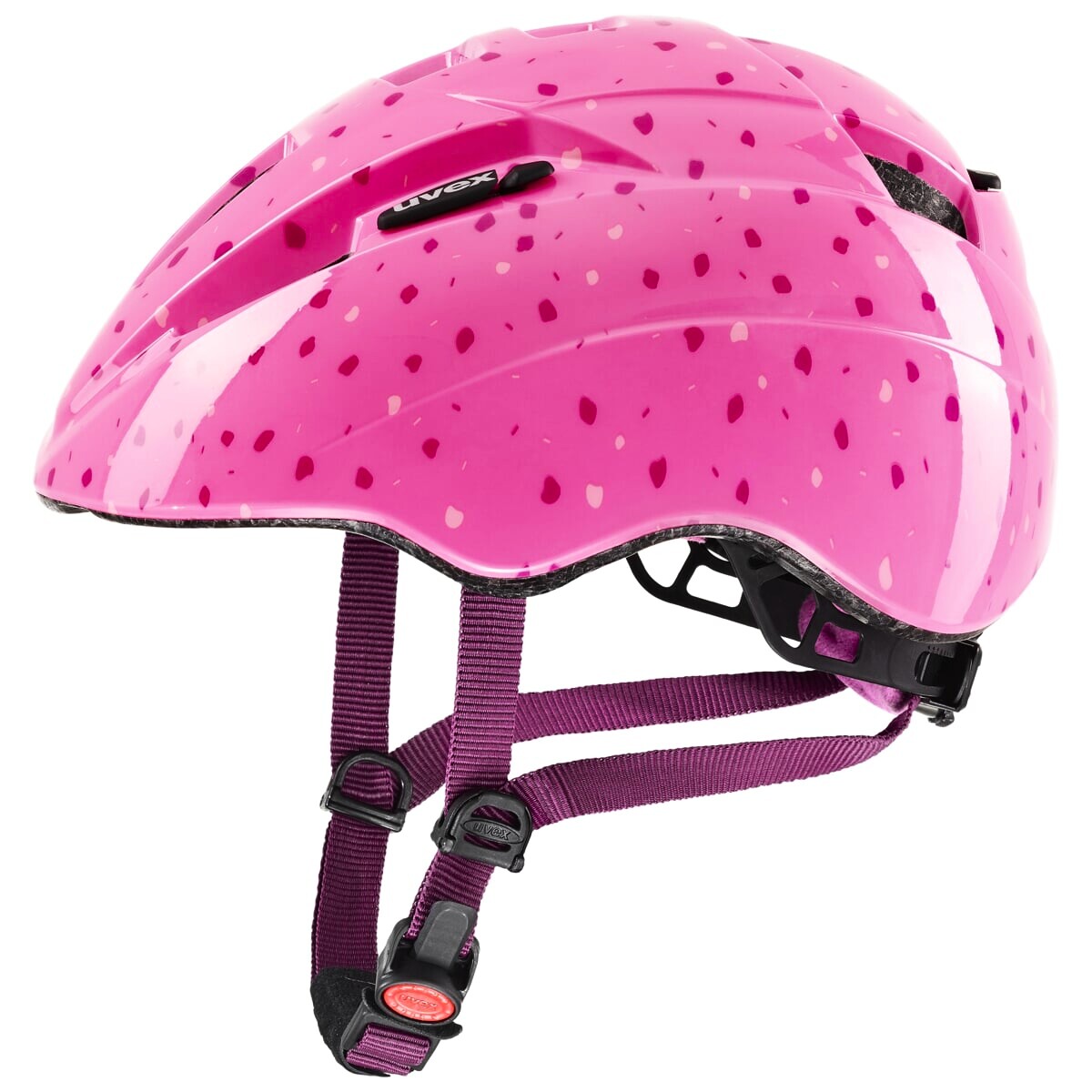 Uvex Kid 2 Pink Confetti Children's Helmet