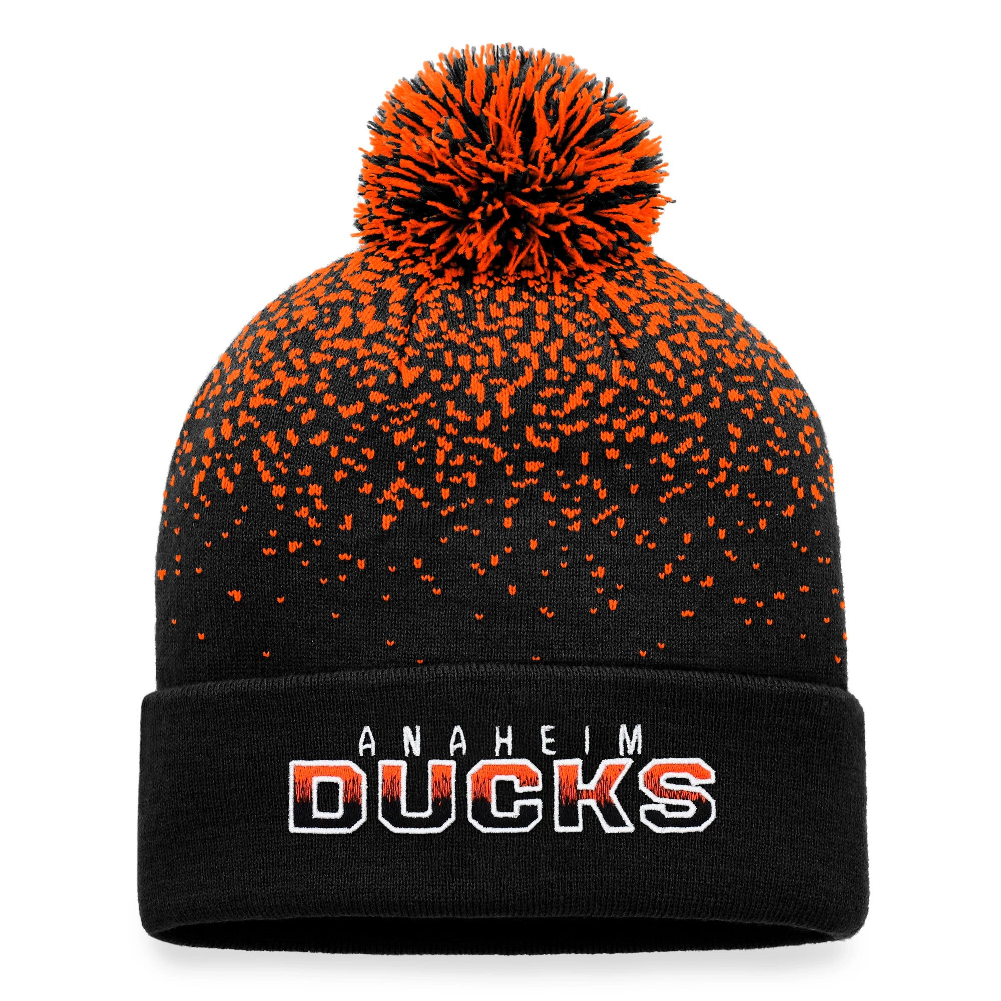 Zimní čepice Fanatics  Iconic Gradiant Beanie Cuff with Pom Anaheim Ducks