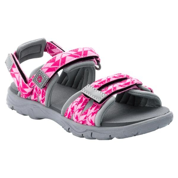 Dětské Sandály Jack Wolfskin  2 IN 1 Sandal Pink / Light Grey