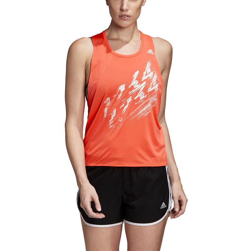 Dámské Tílko Adidas Speed Tank Oranžové, XS