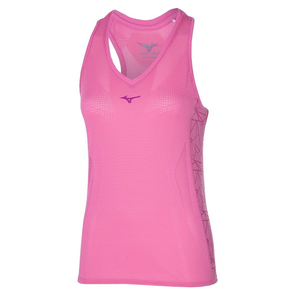 Dámské Tílko Mizuno  Aero Tank Wild Orchid