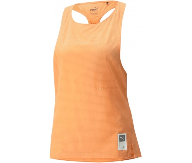 Dámské Tílko Puma  Run First Mile Tank Deep Apricot