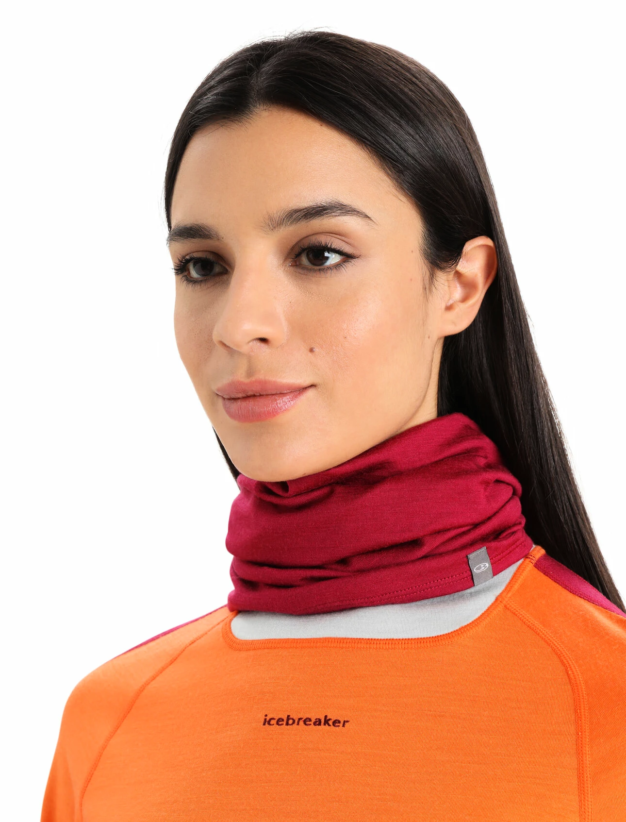 Icebreaker neck warmer for Flexi Chute Cherry