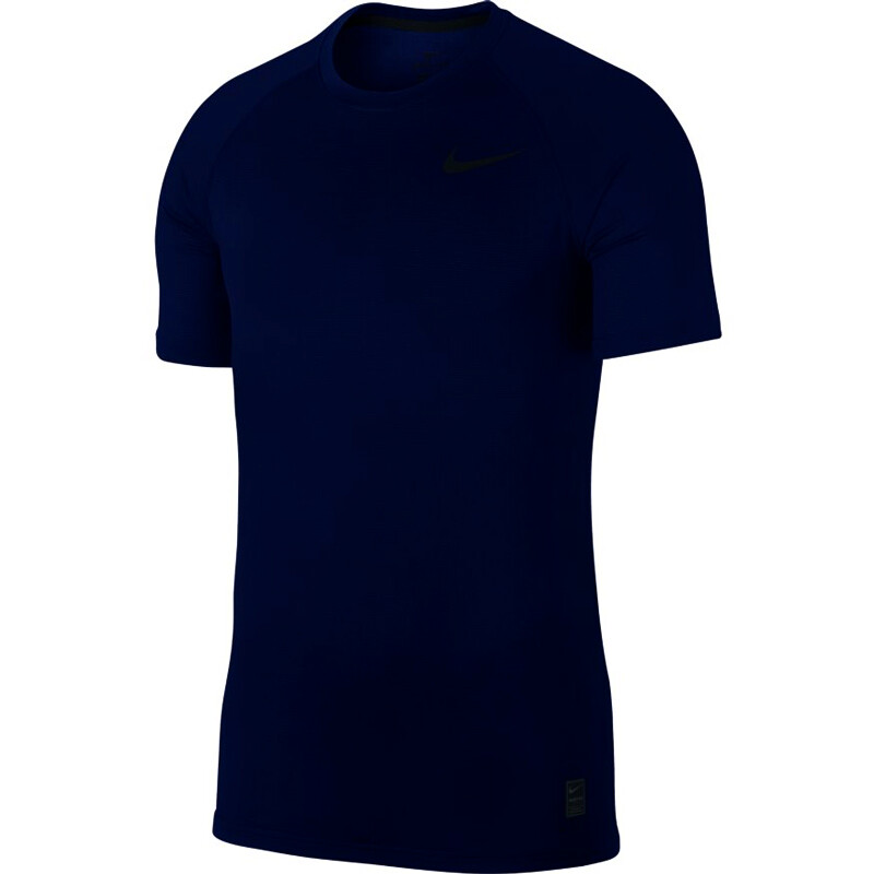 Pánské Tričko Nike Pro BRT Top SS Modré, XL