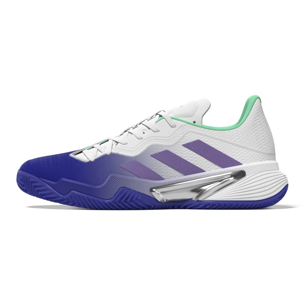 Adidas Barricade W Clay Blue/Violet Women's Tennis Shoes EUR 41 1/3