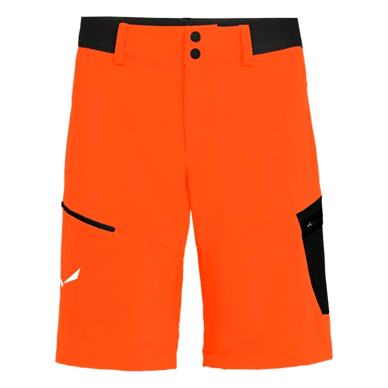 Men's Shorts Salewa Pedroc Cargo 2 Dst Red Orange