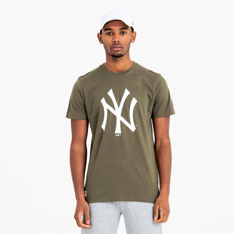 Pánské Tričko New Era MLB New York Yankees Olive, XL