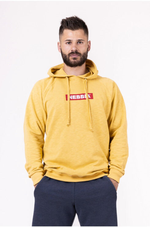 Nebbia Red Label Hoodie 149 Yellow XL