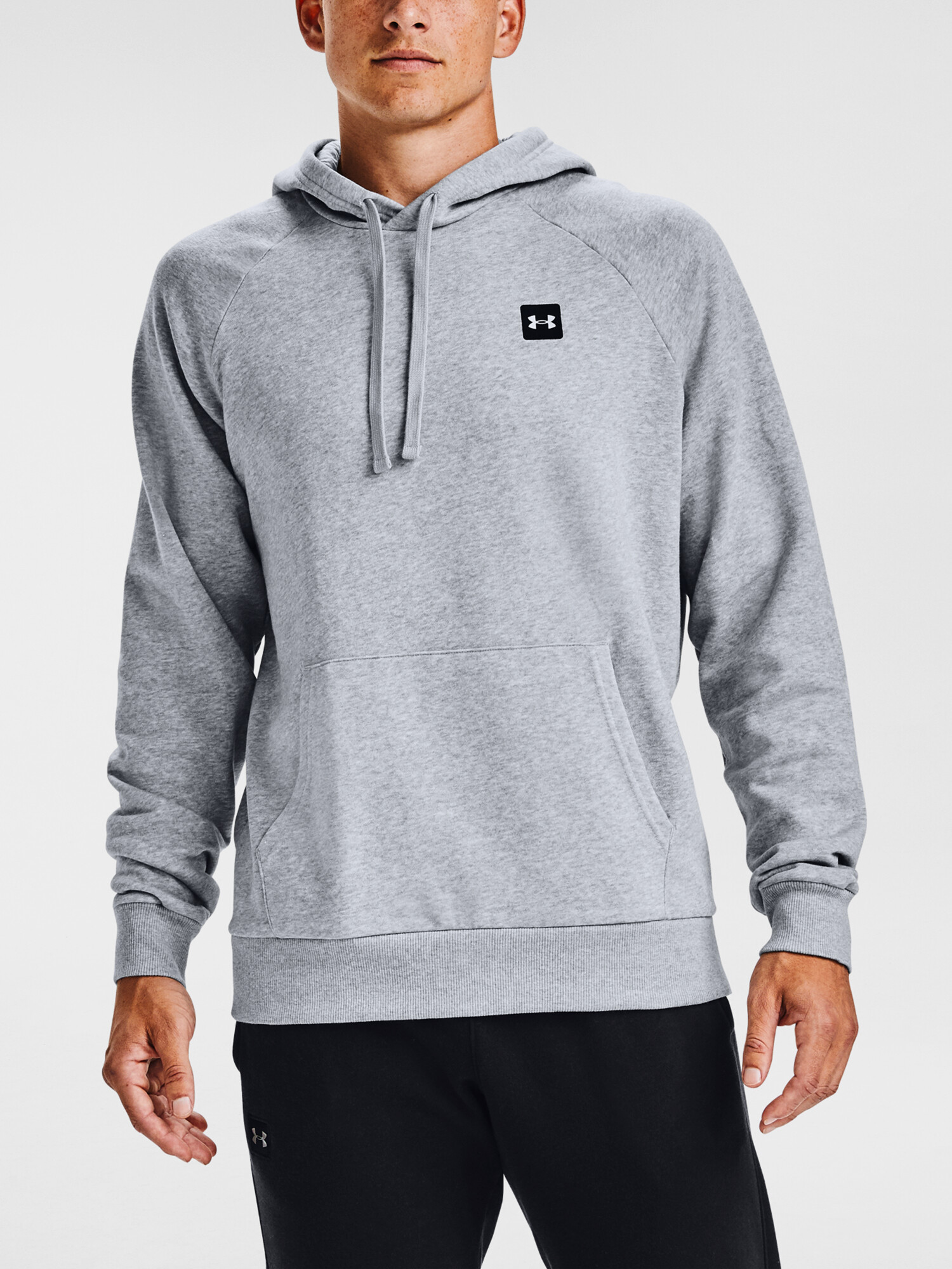 Pánská Mikina Under Armour  Rival Fleece Hoodie-GRY M