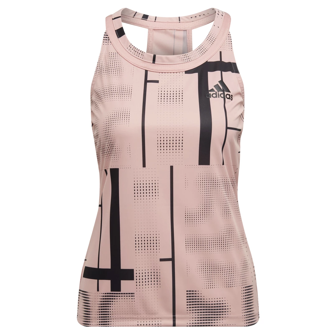 Adidas Club Graphic Tank Wonder Mauve S Women's Tank Top