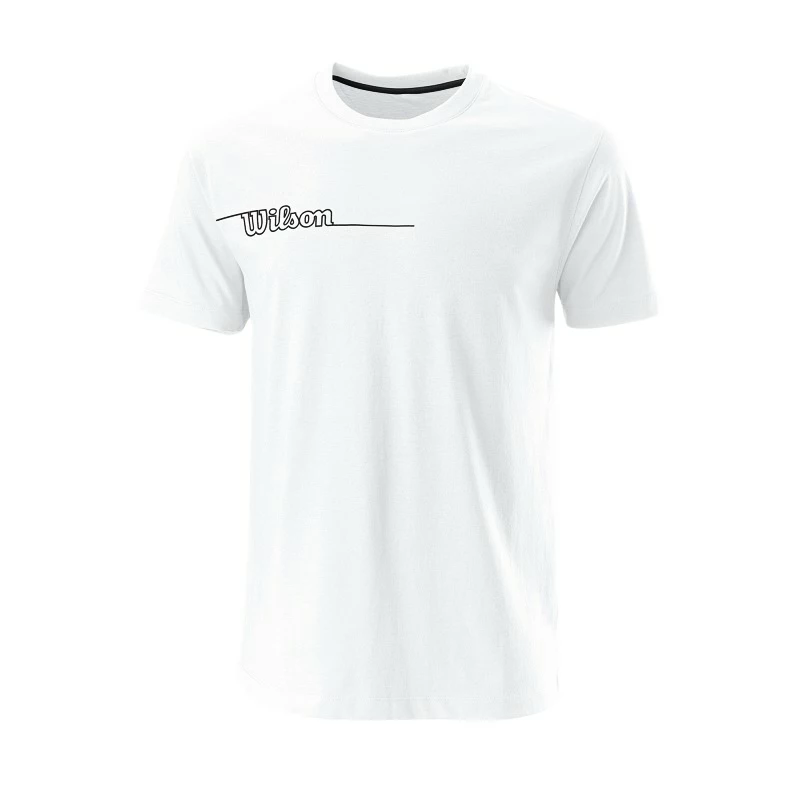 Pánské Tričko Wilson Team II Tech Tee White