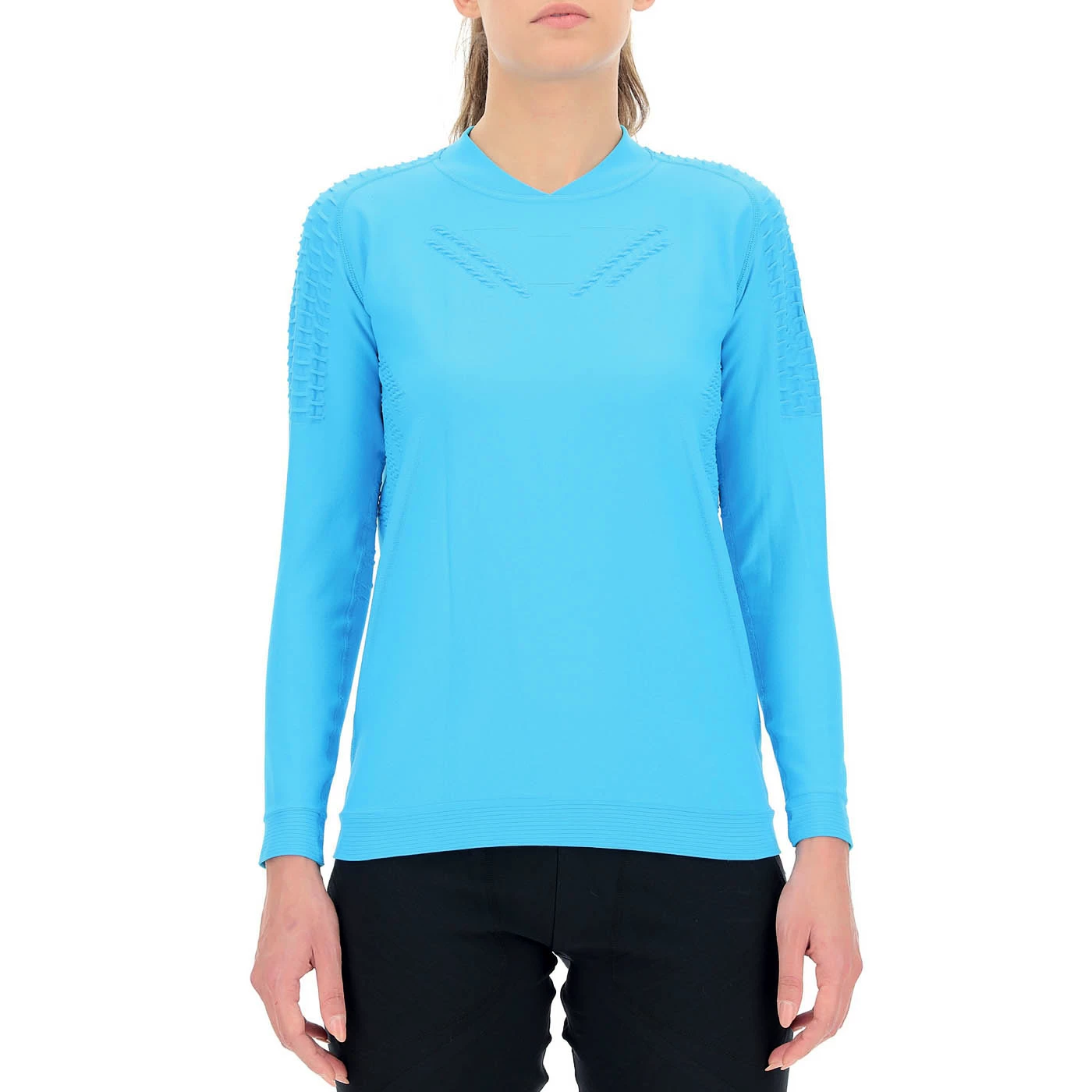 Levně Dámské tričko UYN Run Fit OW Shirt LS Blue Danube
