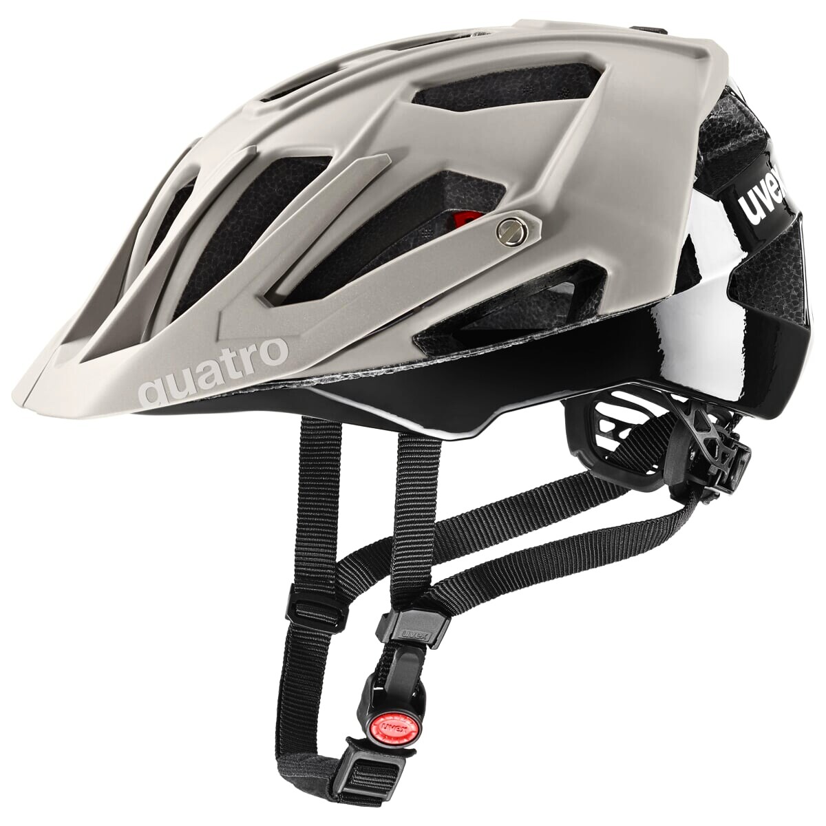 Levně Cyklistická helma Uvex Quatro CC Oak S