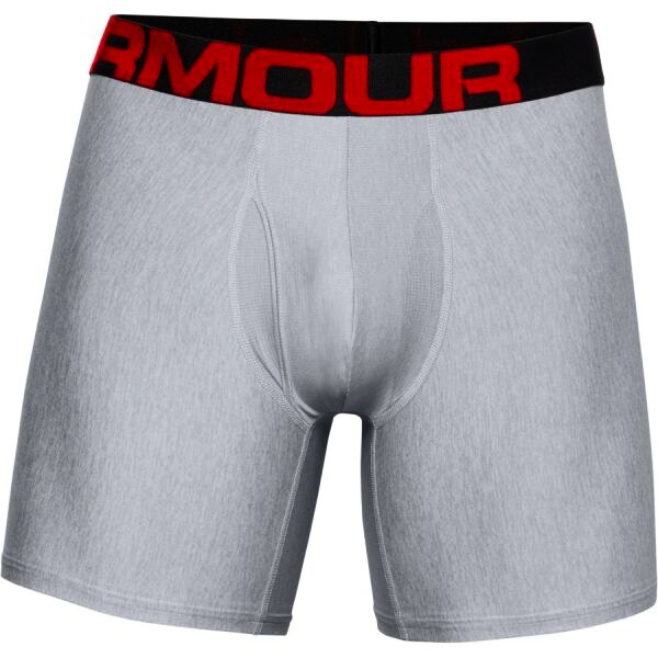 Pánské Boxerky Under Armour  Tech 6 2 Pack Grey Dynamic M