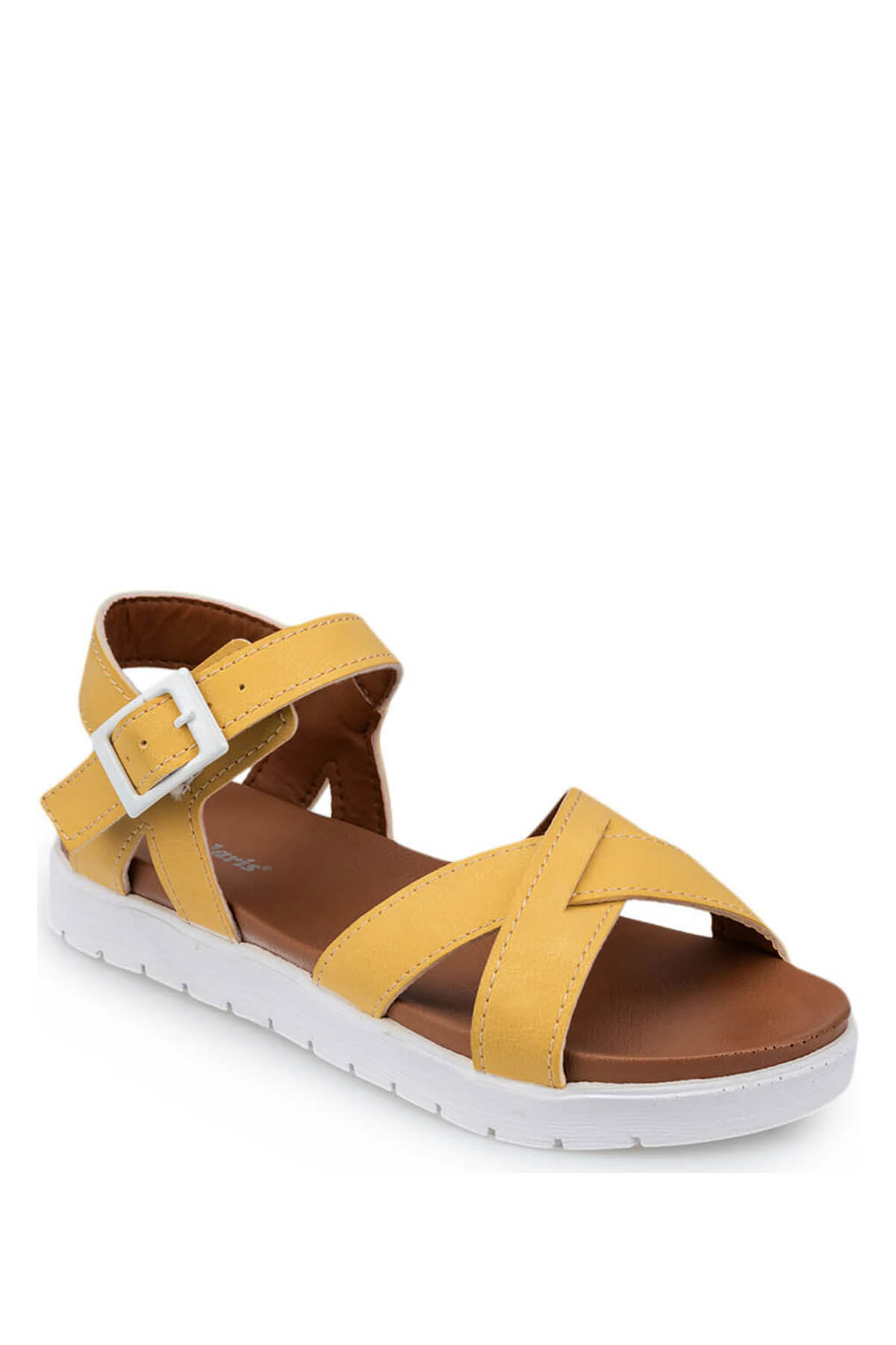 Polaris  91.508159.p Yellow Girl Sandals