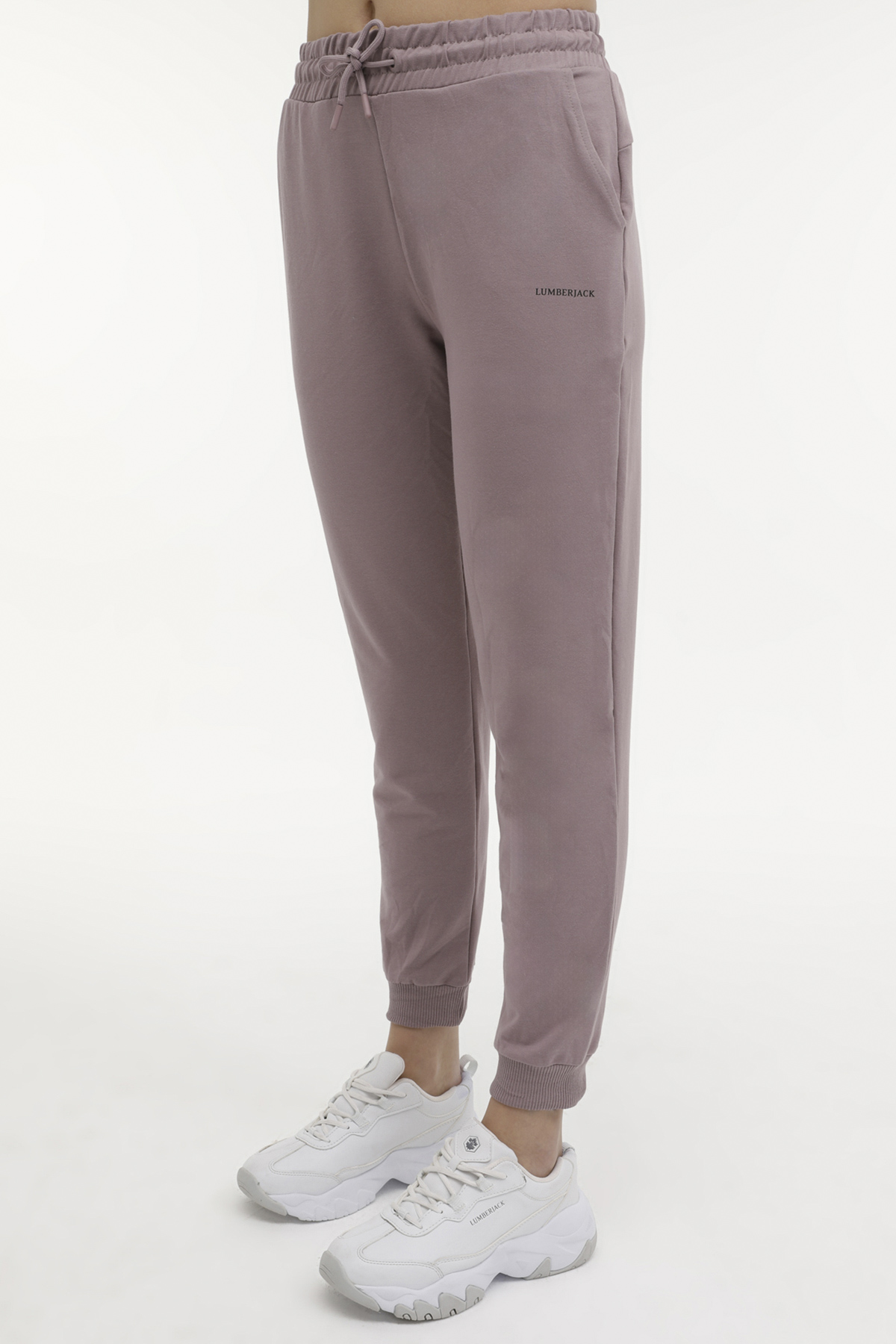 Lumberjack W-CT133 BASIC JOGGER 4FX PASTEL PURPLE Woman Single Bottom