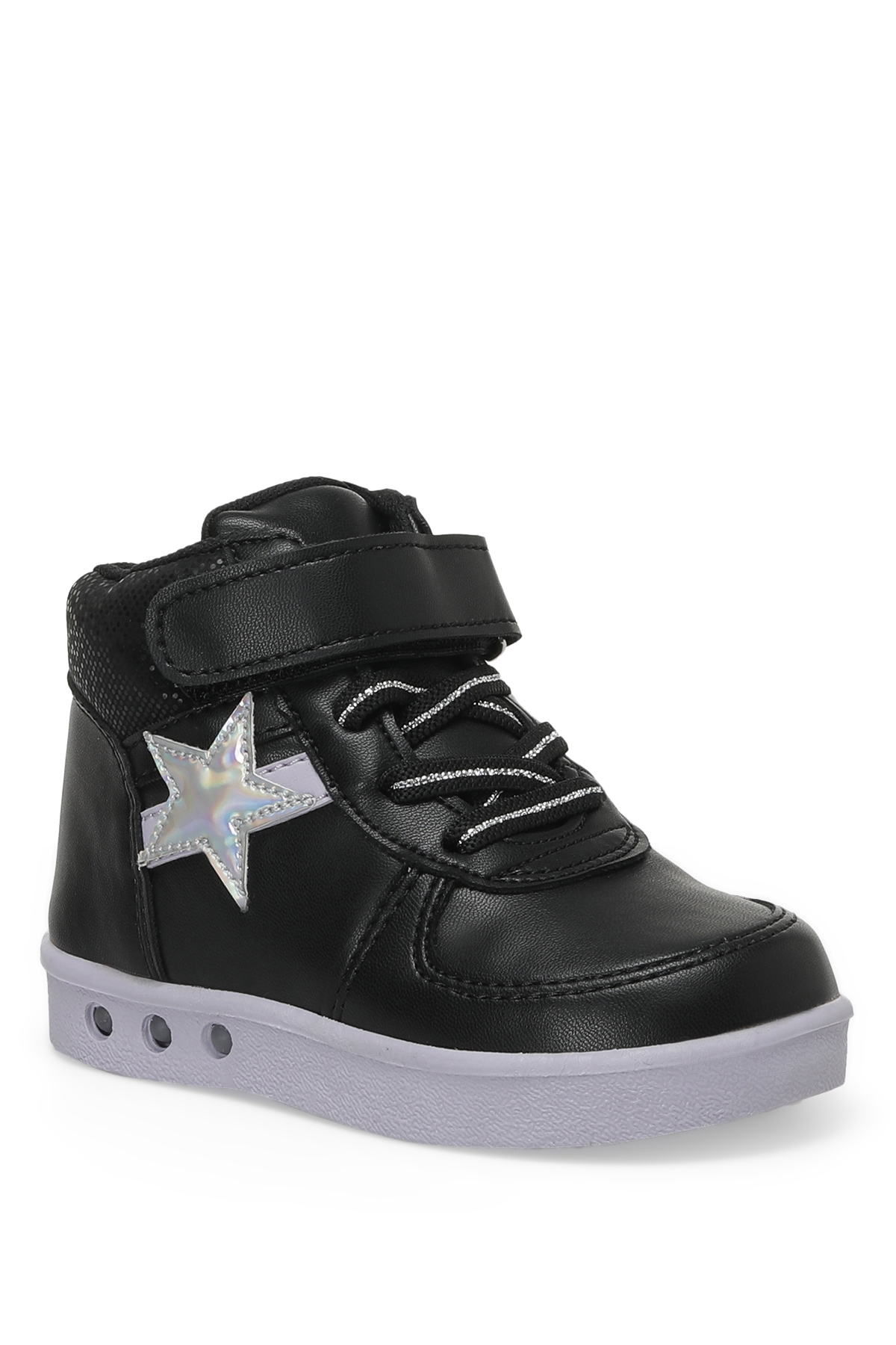 Polaris 622236.P2PR BLACK Girl Sneaker Hi