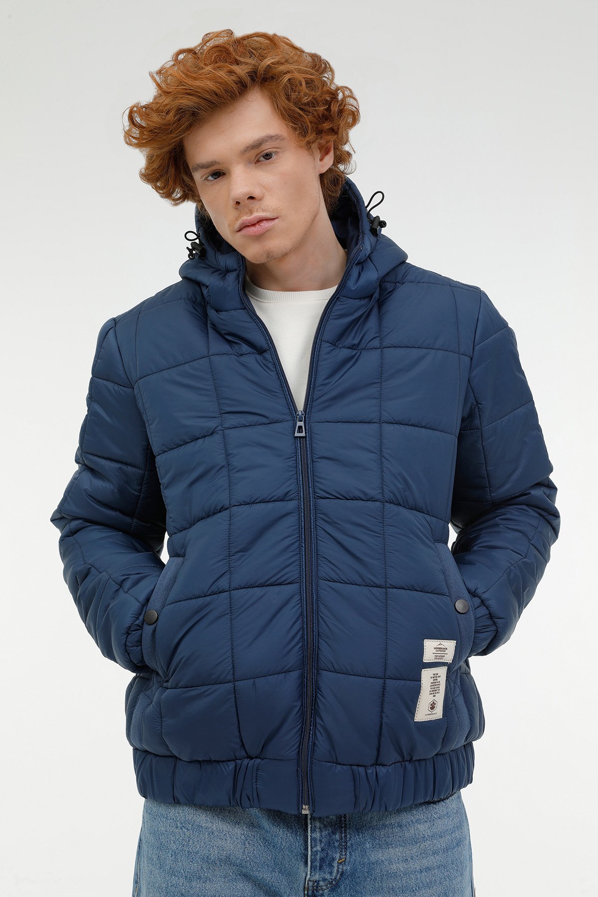 Lumberjack M-ABELARD COAT 2PR AIRFORCE BLUE Man 052