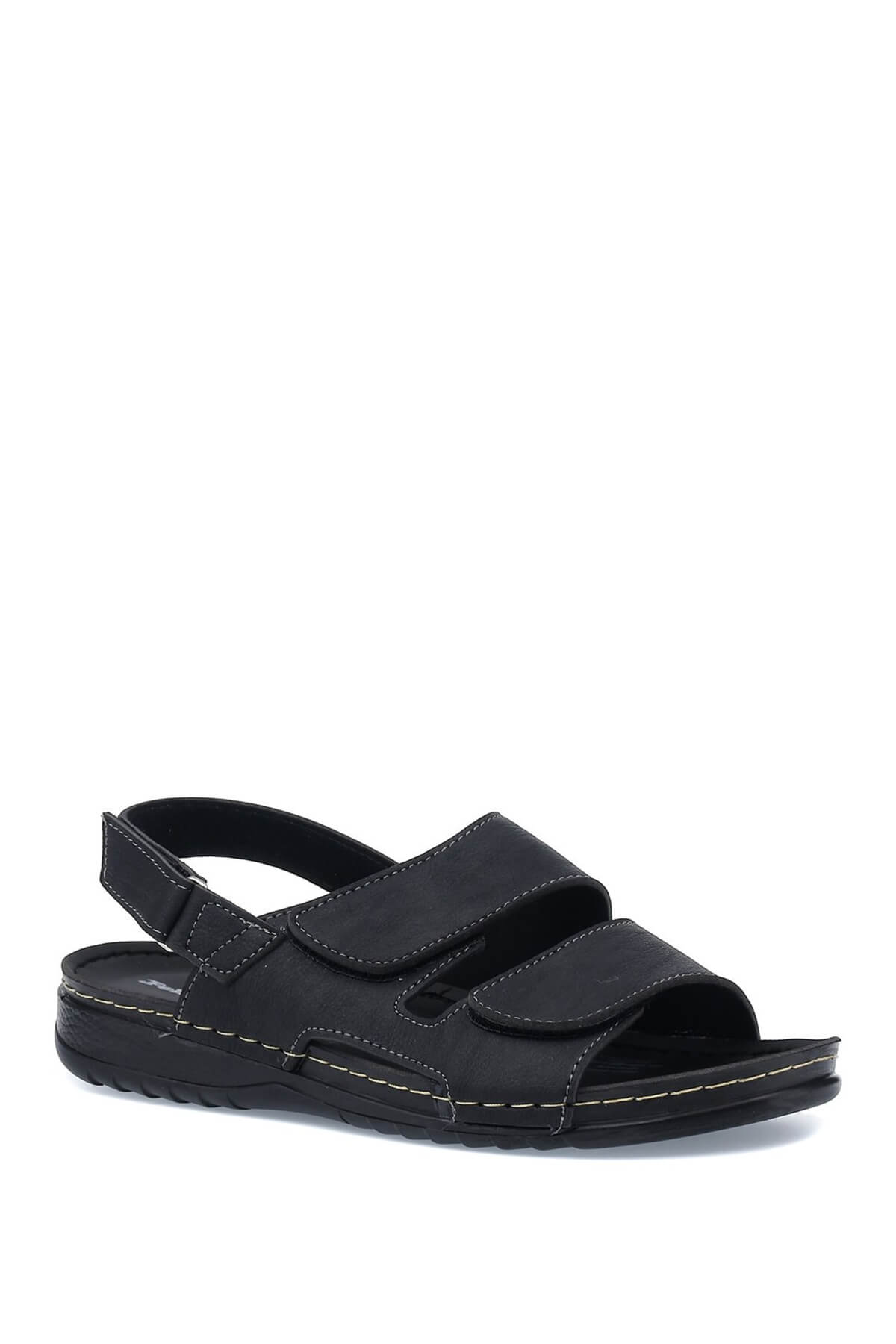 Polaris  400511.m1Fx Black Man Sandals