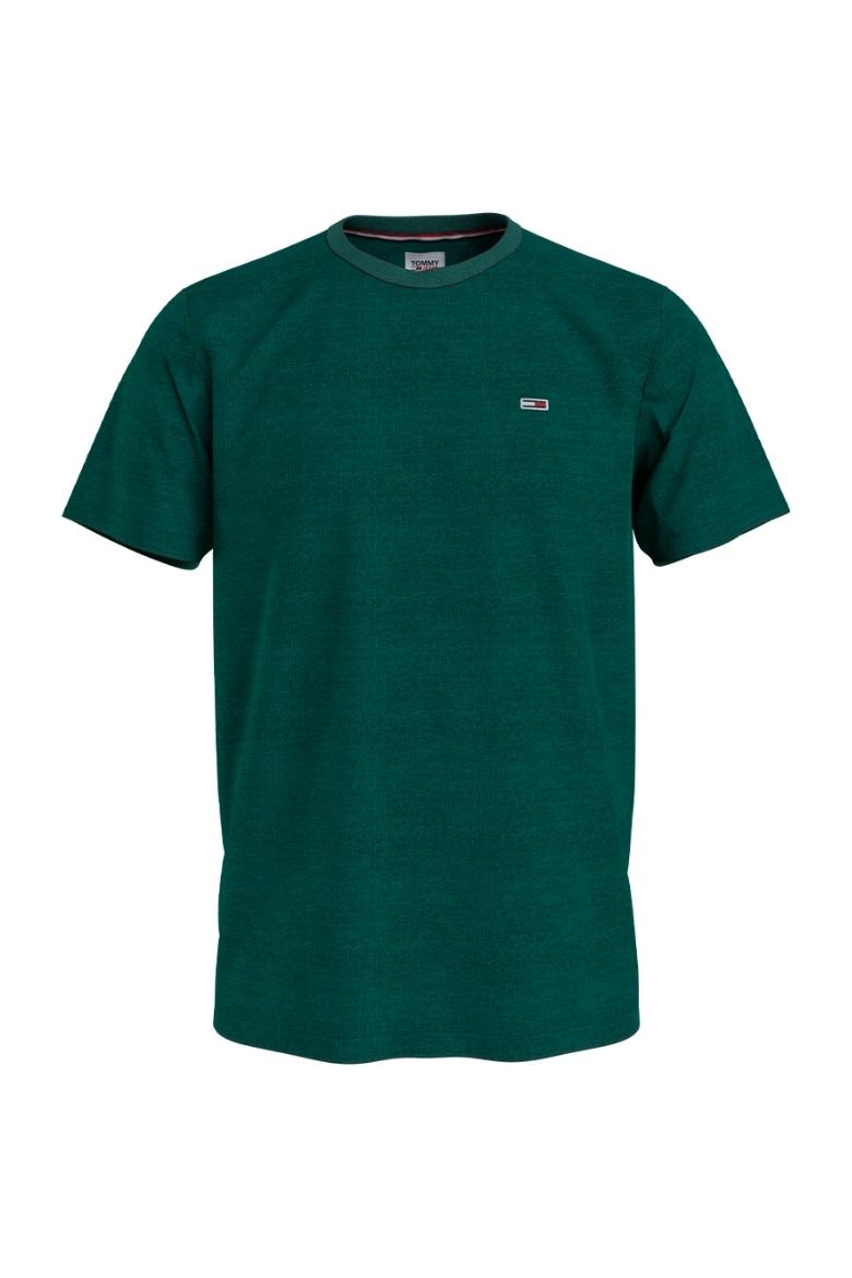 Tommy Jeans T-Shirt - TJM CLASSIC JERSEY C NECK green