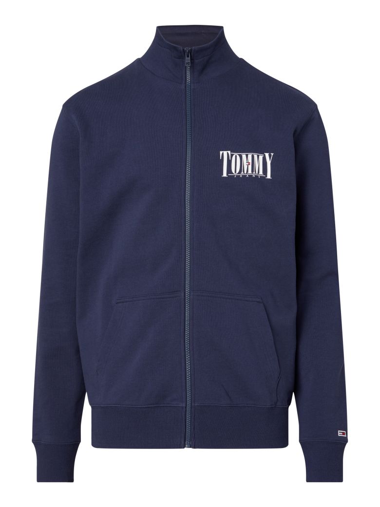 Tommy Jeans Sweatshirt - TJM REG ESSENTIAL GRAPHIC TRACK Blue