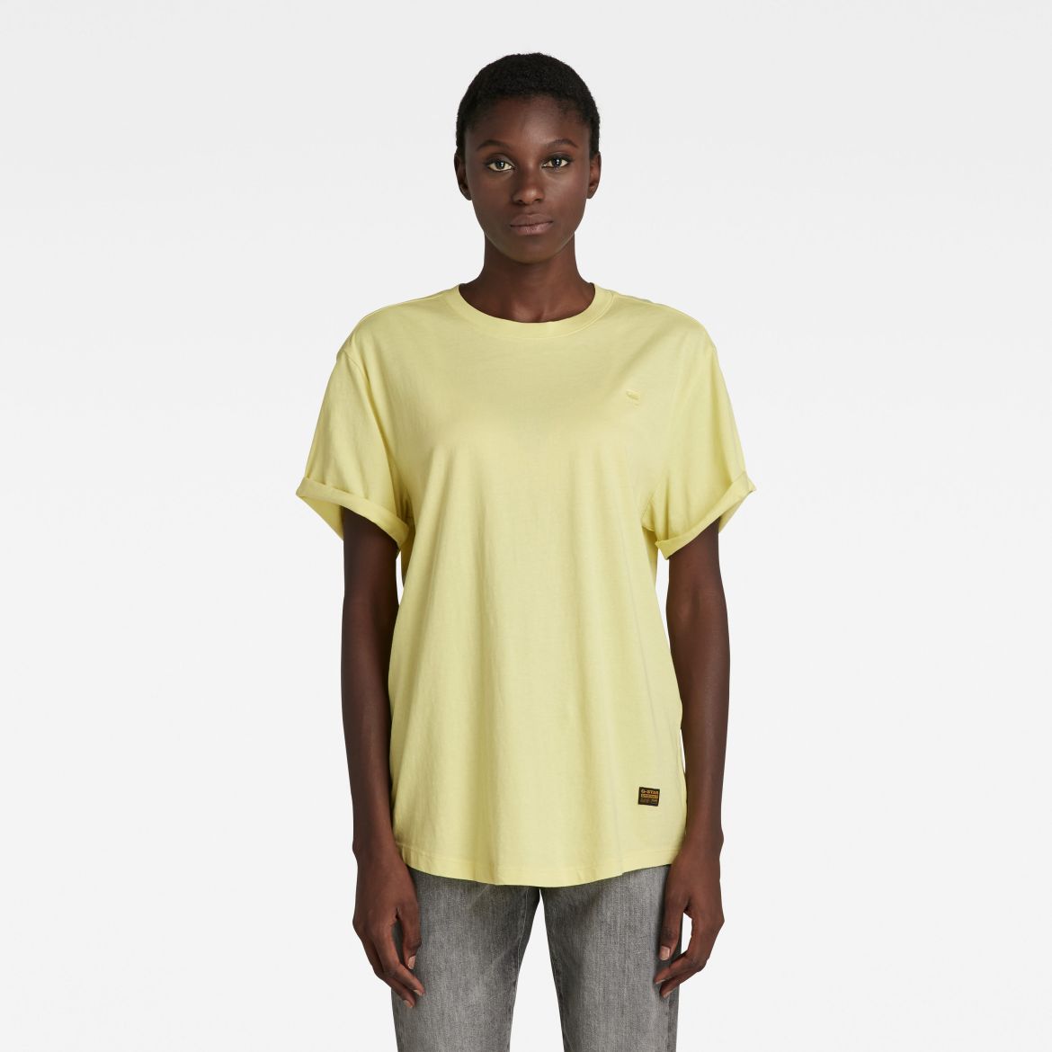 G-STAR T-shirt - Lash fem loose r t s\s yellow