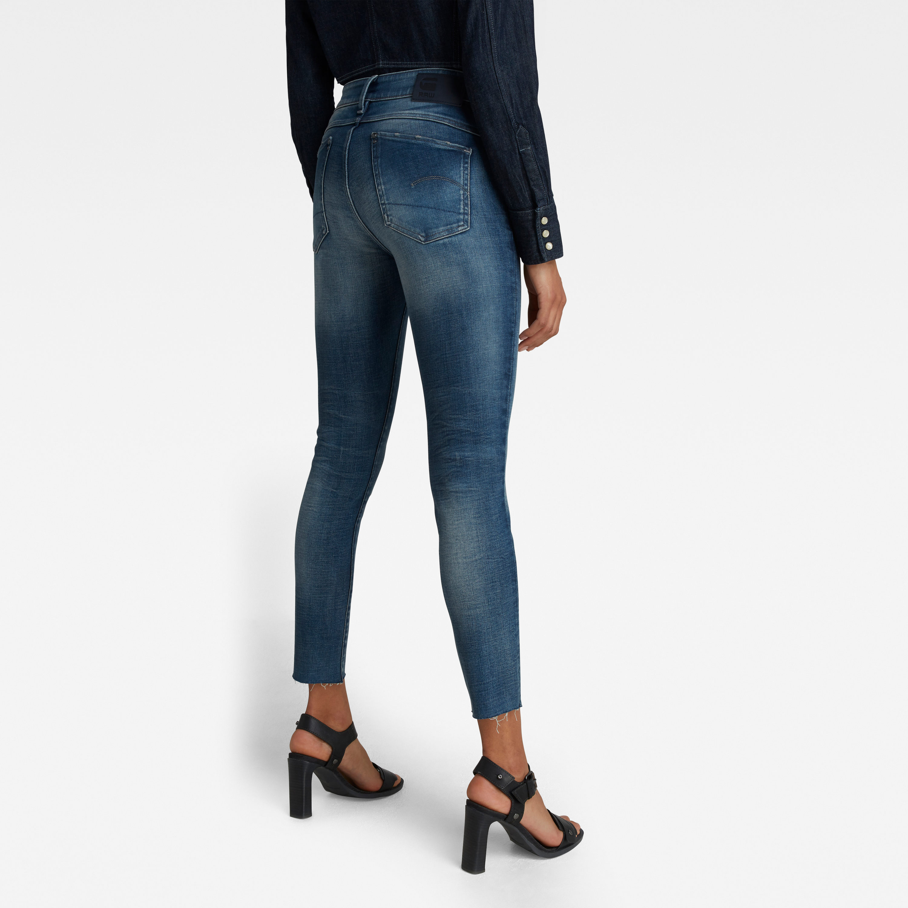 G-STAR Jeans - Lhana Skinny Ankle Blue