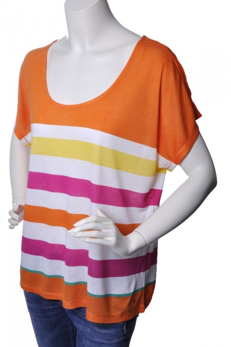 Tommy Hilfiger T-shirt - sophia stp scoop multicolor